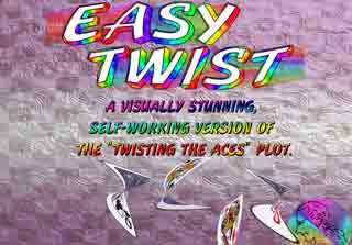 Cover of Mathieu Bich's Easy Twist, his personal version of twisting the Aces