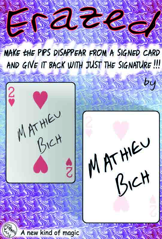 Erazed, one of the most magic al effect from Mathieu Bich