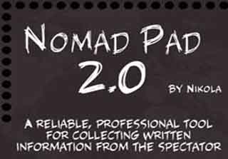 Cover of the second version of the Nomad Pad by Nikola Pelletier